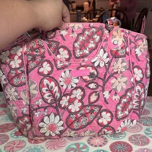 Vera Bradley Pink Floral Tote